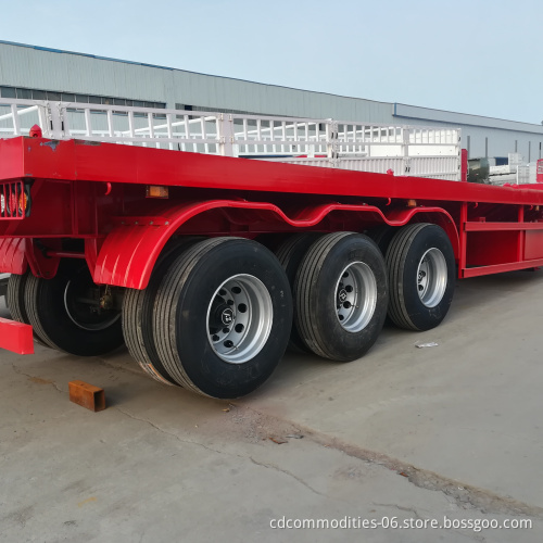 Best Selling New and Used Container Flatbed Semi Trailer for Africa